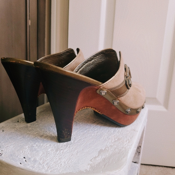 Cole Haan Studded platform slip on mules - Picture 9 of 14